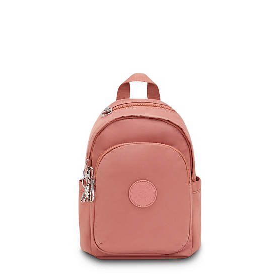 Kipling Delia Mini Ryggsekk Rosa | NO 1650SG